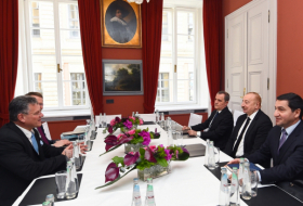  Ilham Aliyev se reunió con el vicepresidente ejecutivo de la Comisión Europea en Múnich 
