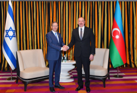   Presidente Ilham Aliyev se reunió con el Presidente de Israel en Múnich  