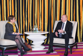   Presidente de Azerbaiyán se reúne con la Presidenta del Banco Europeo de Reconstrucción y Desarrollo en Múnich  