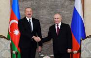  Presidente Ilham Aliyev llama por teléfono a Vladímir Putin 