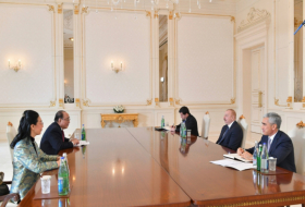   Presidente de Azerbaiyán recibe al representante especial de China para Asuntos Europeos  