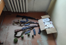 Armas y municiones fueron encontradas en Khankandi