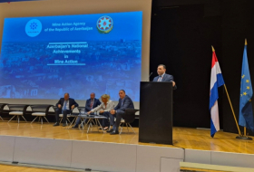 El problema de las minas en los territorios liberados de Azerbaiyán se debate en un simposio celebrado en Croacia
