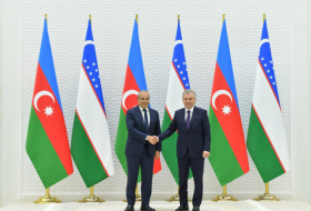  El Presidente de Uzbekistán se reunió con el Ministro de Azerbaiyán 
