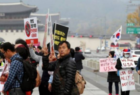 Convocan protestas en Corea del Sur en contra de la visita de Donald Trump