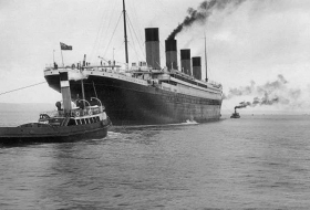 El legendario Titanic aparece en China