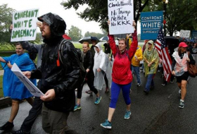 Manifestantes de Charlottesville llegan a Washington tras una marcha de 10 días