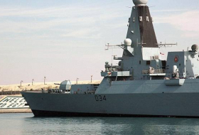 Un destructor británico colapsa en el Golfo Pérsico