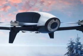 Parrot Bebop 2, un dron de alta tecnología con cámara de 14 Mpixeles.