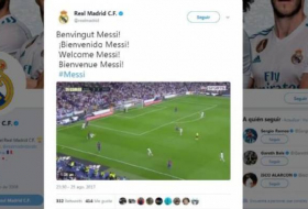 Real Madrid anuncia fichaje de Messi, víctima de hackers