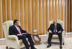 El presidente azerbaiyano Ilham Aliyev arribó a Turquía en una visita de trabajo