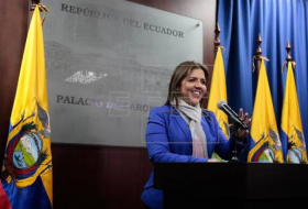 El presidente de Ecuador nombra vicepresidenta a Vicuña en sustitución del encarcelado Glas