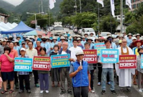 Docenas de heridos en Corea del Sur en protestas por el despliegue del THAAD
