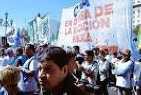 Trabajadores argentinos paralizan Buenos Aires