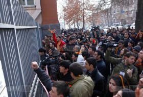 Acción de protesta en Ereván-En Vivo