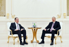 Aliyev  se ha encontrado con Lavrov:” Estamos interesados en la pronta solución del conflicto “