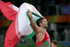 Luchador iraní de la modalidad grecorromana gana bronce en los JJOO Río 2016.