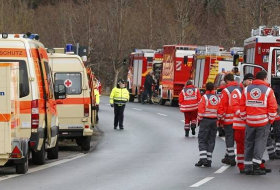 Medio centenar de heridos por colisión de trenes en Alemania 
