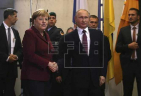 Putin, Merkel y Hollande acuerdan impulsar la cooperación antiterrorista