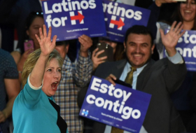 Clinton confía en los latinos para sentenciar las primarias en California