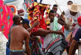 Más de 2 mil personas en desembarque y encuentro de San Juan en Aragua